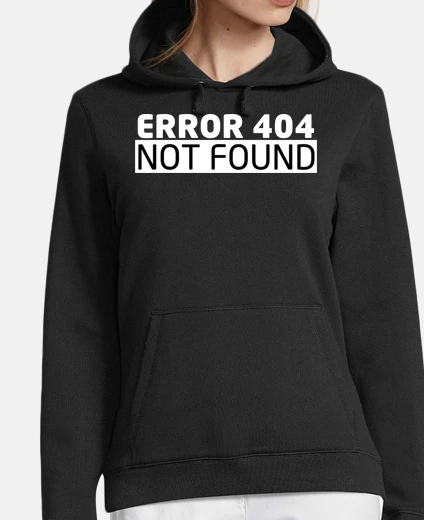 Hoodie 404 error geek