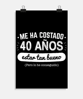 40 Años Para Estar Tan Bueno v2 (Fondo 