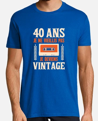 T-shirt 40 ans homme