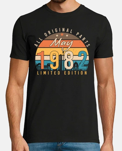 Tee-shirt 40e anniversaire mai 1982