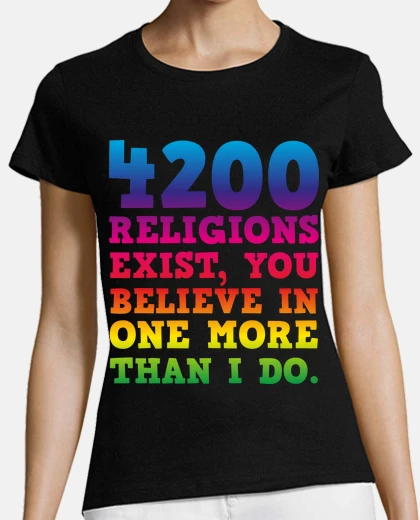 Tee-shirt 4200 religions