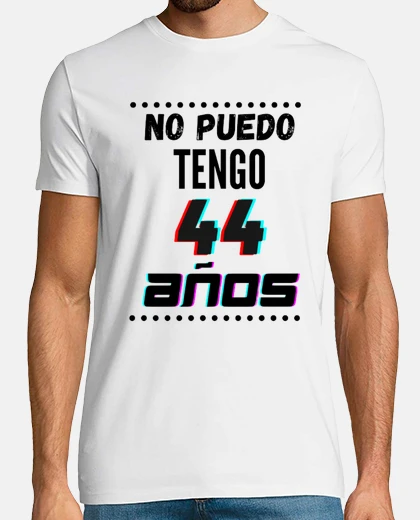 Playera 44 años