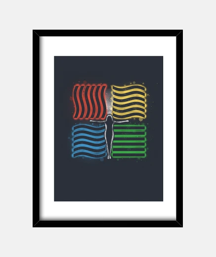 Framed 5 elements