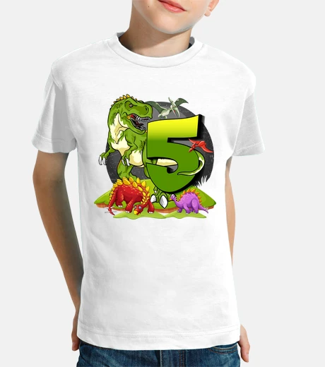 Kids 5 years anniversary gift dinosaur