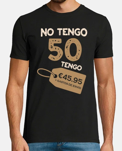 T-shirt 50 ° compleanno 45,95 uomo