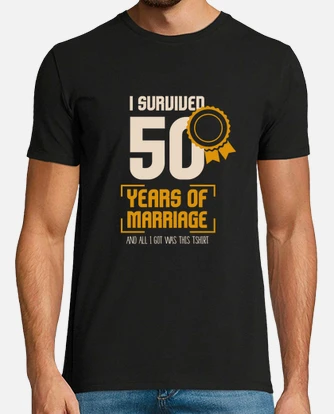 Playera 50 aniversario de bodas esposo esposa laTostadora Mexico