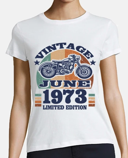 T-shirt 50 anni - compleanno giugno 1973