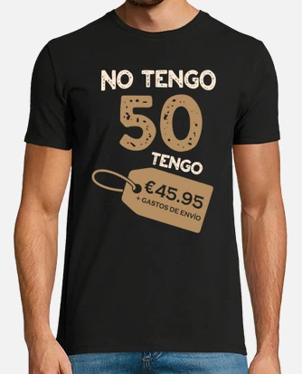 Camisetas 50 cumpleaños hombre clearance
