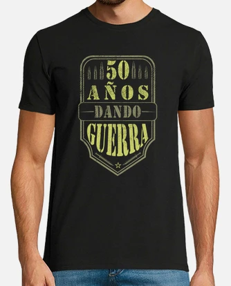 Camiseta fashion 50 años hombre