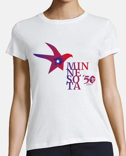 Tee-shirt 50 étoiles minnesota shirt Ameri can