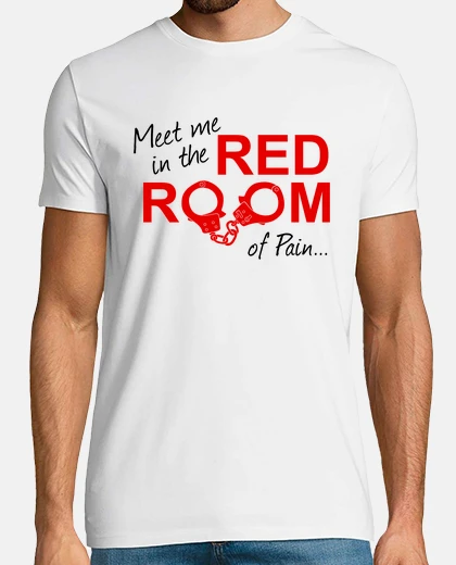 Camiseta 50 Sombras de Grey. Red Room mod.4