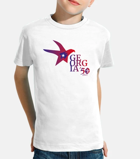 Abbigliamento 50 star s georgia t-shirt ameri can