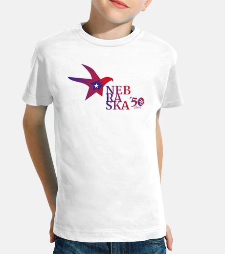 Ropa 50 stars nebraska t-shirt american