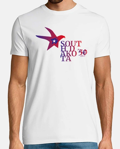 Camiseta 50 stars south dakota t-shirt usa