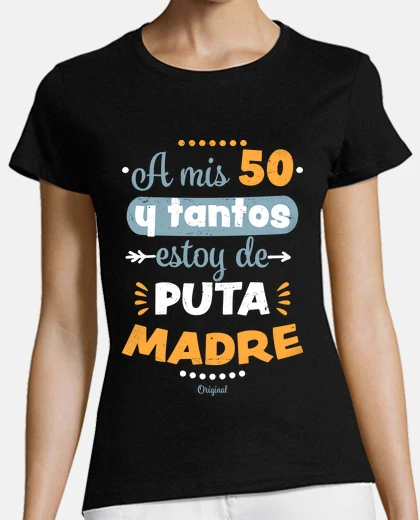Playera 50 y tantos