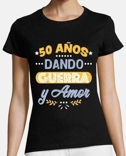 T-shirt 50 years giving war