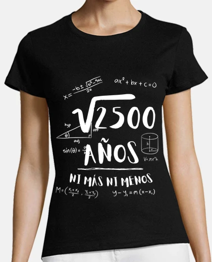 T-shirt 50 years no more no less