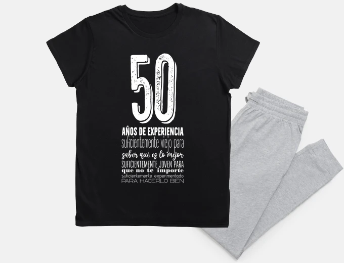 Pajama 50 years of experience man
