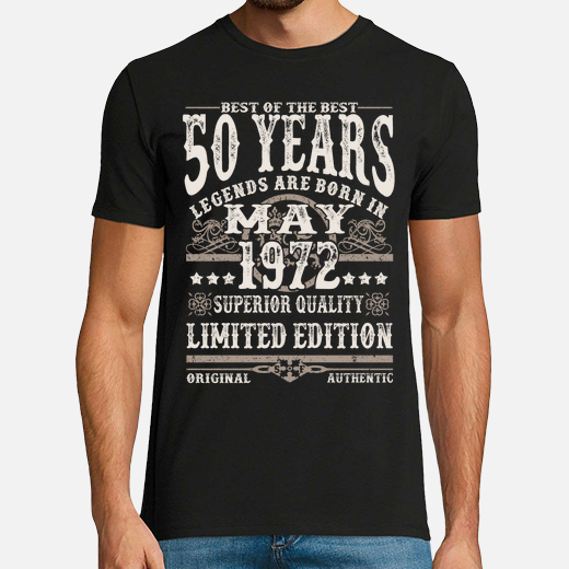 50 years - birthday may 1972