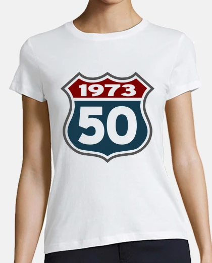 Tee-shirt 50e anniversaire - anniversaire 1973