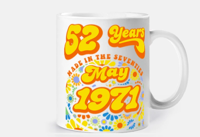 Cup 52 years - made in May 1971