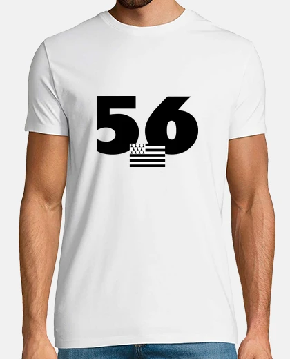T-shirt 56 - Morbihan / bretagna / Breton / bzh