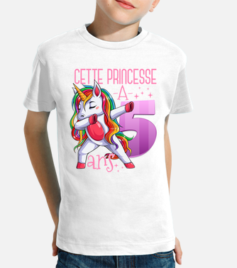 9e anniversaire fille, cadeau fille de 9 ans licorne' T-shirt