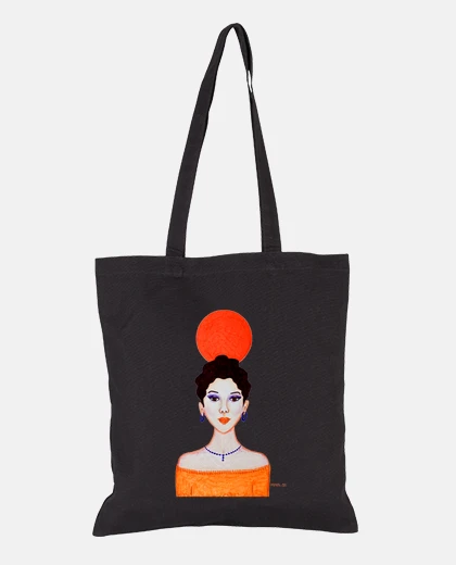 Sac 6 sac en tissu, noir