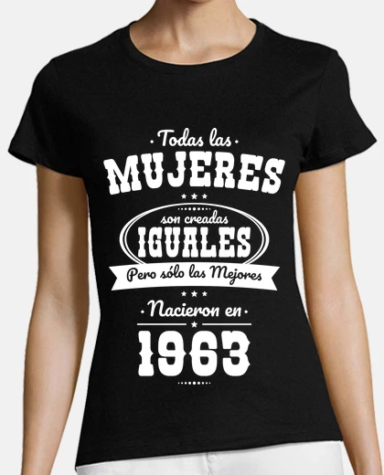 Playera 60 años - Mejores nacieron en 1963