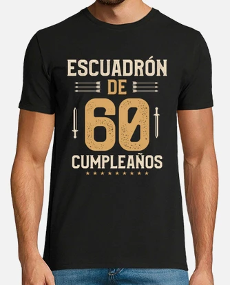 Camisetas personalizadas 60 años sale