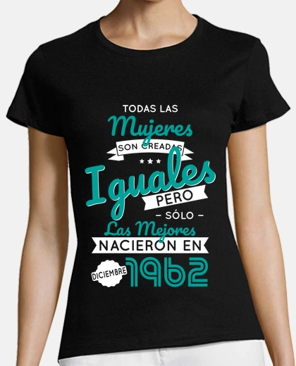 Playera 60 years - women December 1962
