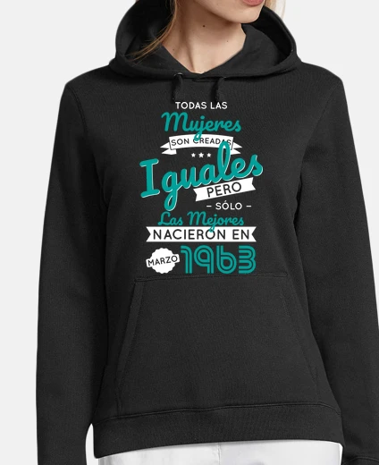 Hoodie 60 years - women March 1963