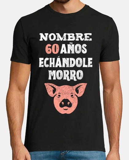 T-shirt 60 years looking forward
