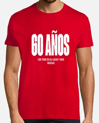 60 a os y ok hombre. colores oscuros