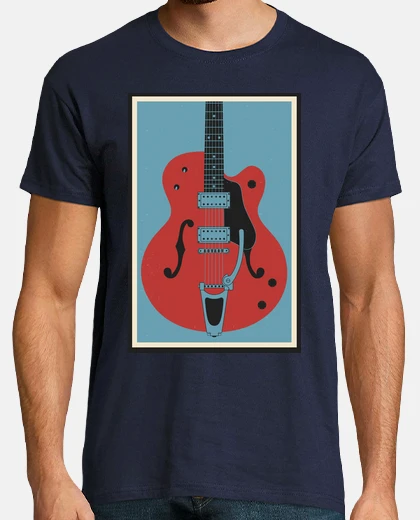 T-shirt 6136 chitarra