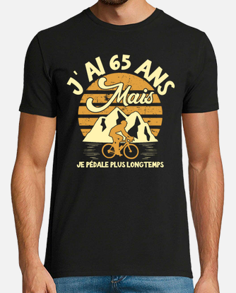 cycliste 40 ans humour anniversaire 40 ans' T-shirt Homme