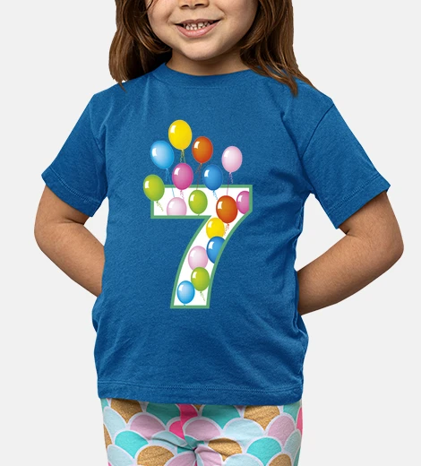 Ropa 7 anni compleanno  con palloncini 