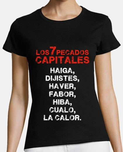 T-shirt 7 deadly sins