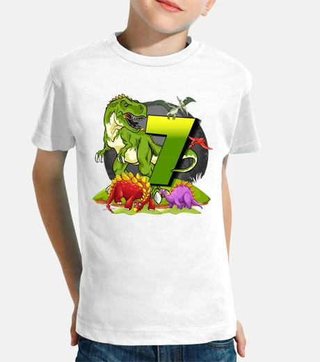 Kids 7 years anniversary gift dinosaur