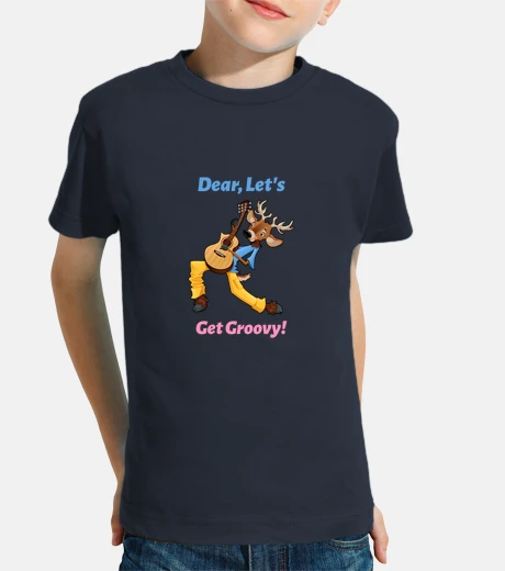 Ropa 70s music groovy deer illustration
