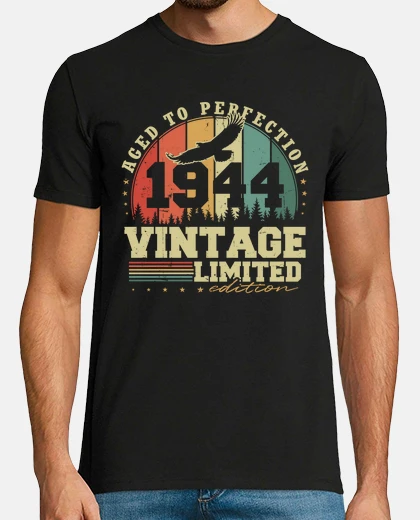Camiseta 80 cumpleaños - cosecha 1944