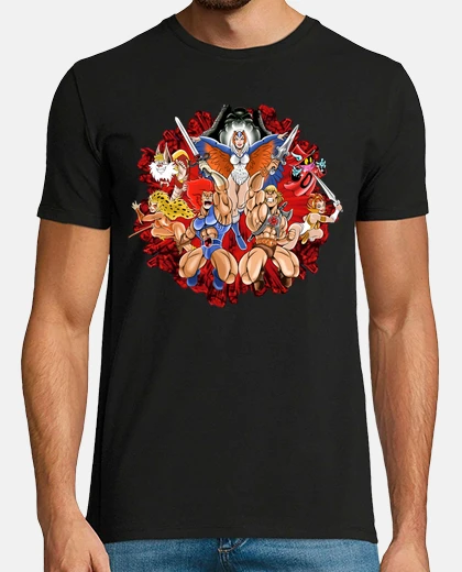 Tee-shirt 80 équipes de héros