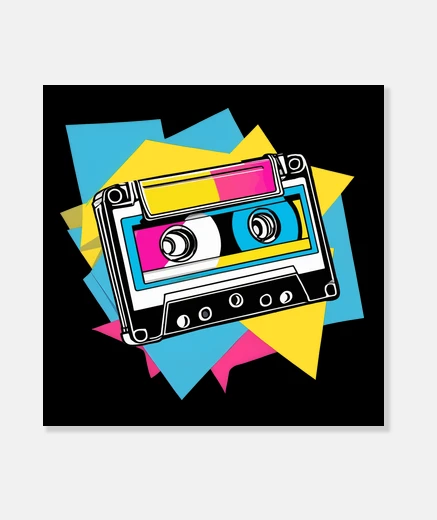 Wall 80s Cassette - funny retro 80s gift idea