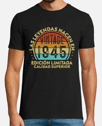 T-shirt 80th birthday years years 1945