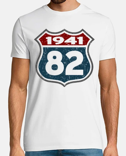 Camiseta 82 años - nacido en 1941