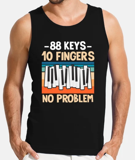 T-shirt 88 tasti 10 dita nessun problema per