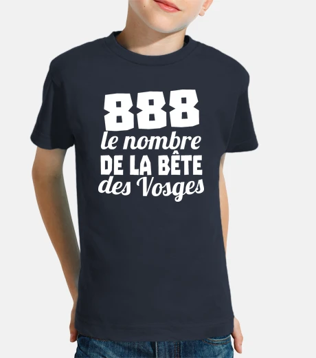 Abbigliamento 888 il numero della bestia dei vosgi