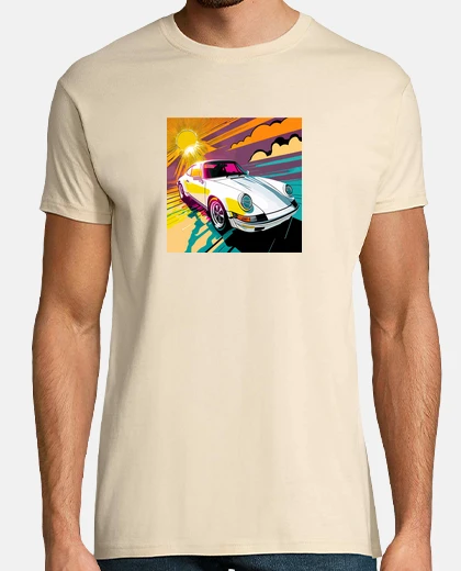Tee-shirt 911 coucher de soleil