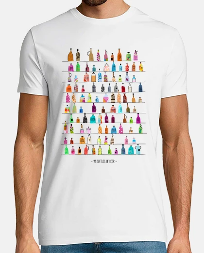 Tee-shirt 99 bouteilles de bière t-shirt