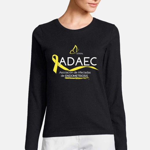  logo adaec manga larga mujer